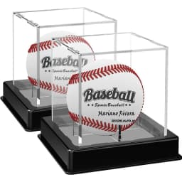 Quality Acrylic Baseball Box Display Golf Tennis Ball Transparent Case For Souvenir Storage Box