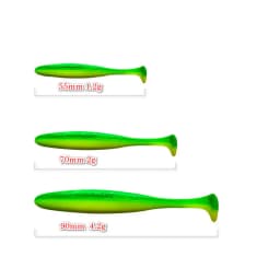 Fishing Lure 55mm 70mm 90mm T Tail Worm Soft Bait Jigging Wobblers Tackle Bass Pike Artificial Silicone Swimbait