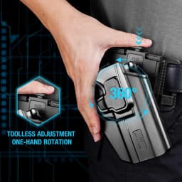 Universal OWB Holster for Canik/FN/Walther/Browning/S&W/Sarsilmaz/Girsan/Stoeger Right Hand And Left Hand