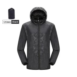 LNGXO Men Women Waterproof Jacket Quick Dry Hiking Camping Windbreaker Unisex Trekking Fishing Rain Coat Outdoor Anti UV Clothes