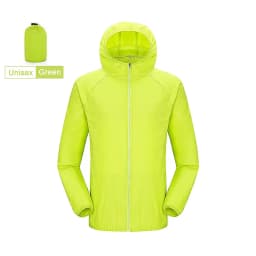 LNGXO Men Women Waterproof Jacket Quick Dry Hiking Camping Windbreaker Unisex Trekking Fishing Rain Coat Outdoor Anti UV Clothes