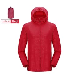 LNGXO Men Women Waterproof Jacket Quick Dry Hiking Camping Windbreaker Unisex Trekking Fishing Rain Coat Outdoor Anti UV Clothes