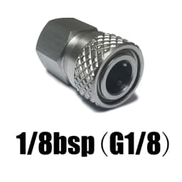 HPA Air 8mm Quick Disconnect Male Female Adaptor 8mm Fill Nipple High Pressure 1/8NPT 1/8BSP M10*1 M8*1 Stainless Steel