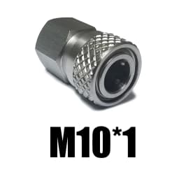 HPA Air 8mm Quick Disconnect Male Female Adaptor 8mm Fill Nipple High Pressure 1/8NPT 1/8BSP M10*1 M8*1 Stainless Steel