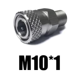 HPA Air 8mm Quick Disconnect Male Female Adaptor 8mm Fill Nipple High Pressure 1/8NPT 1/8BSP M10*1 M8*1 Stainless Steel