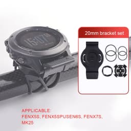 For Garmin QuickFit MTB Bike Mount Watch For Garmin Fenix 3/5/6/7/MK1/2 MTB Bike Computer Base Bike Accessories 20/22/26mm