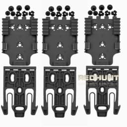 QLS Kit For Gun Holster Accessories Gun Case Adapter Quick Locking System Kit with QLS 19 and 22 Polymer