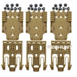 QLS Kit For Gun Holster Accessories Gun Case Adapter Quick Locking System Kit with QLS 19 and 22 Polymer