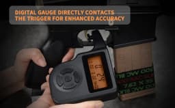 Professional Digital Trigger Pull Gauge 0-12 Lbs Scale 1 Oz Increments with LCD Display for Accurate Readings Trigger Pull Gauge