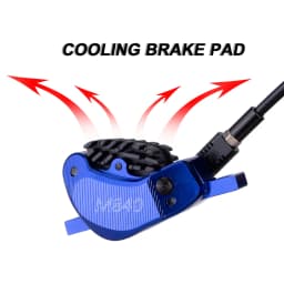 ZTTO MTB Bicycle Cooling Disc Brake Pad Heat Dissipation Ice Tech Resin Bike Hydraulic Oil Caliper Pads SLX Deore XT XTR M8000