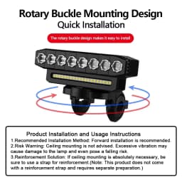 5/8 LED Bicycle Front Light USB Rechargeable 130dB Cycling Bike Horn Easy to Install 6 Modes Bicycle Bell Light