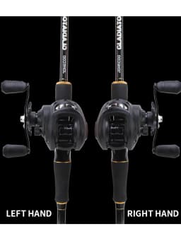 Max Drag 12kg Left/Right hand Baitcasting Reel High Speed 7.2:1 Gear Ratio Fresh Saltwater Magnetic Brake System Ultralight Reel