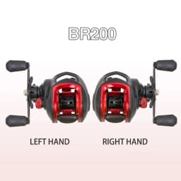 BILLINGS Baitcasting Reel BR Series,7.2:1 Gear Ratio 18+1BB,18LB Max Drag,Shallow Spool,Baitcasting Reel,For Freshwater Saltwate