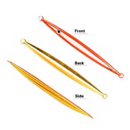 TOLU 150g 200g 250g 300g 400g 500g Large Vertical Metal Jigs Deep Sea Fishing Lure Sinking Saltwater Jigging Lure Hard Bait