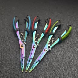 Fishing Pliers Long Nose Steel Hook Remover Cut Fishing Line Fishing Tied Hook Pliers Gripper For Freshwater Saltwater