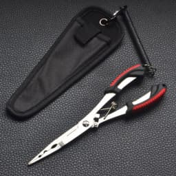 Fishing Pliers Long Nose Steel Hook Remover Cut Fishing Line Fishing Tied Hook Pliers Gripper For Freshwater Saltwater