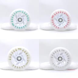 4pcs LED Flash Wheel 60/62/64/68/70/72/76//80mm Inline Skates 90/100/110/125mm Speed Skates Rock Fancy Roller Skates PU Tyres