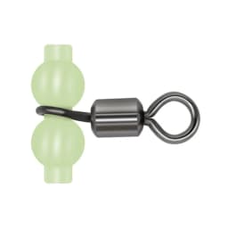 DNDYUJU 20pcs Fishing Barrel Rolling Swivels Luminous Gourd Fishing Lure Connector Brass Saltwater  Fishhook Fishing Tackle