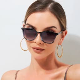Square Cycling Sunglasses Men Women Rectangle Frame Sun Glasses Female Oculos Y2K Retro Gradient Hip Hop Shades UV400