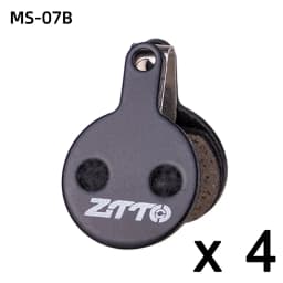 ZTTO 4Pairs MTB Semi Metal BIke Brake Pads Quiet Ceramic For Bicycle Disc Brake M8020 M6100 mt200 Guide Code E9 DB ER MT6 MT4