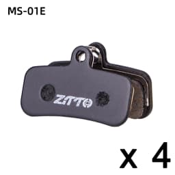 ZTTO 4Pairs MTB Semi Metal BIke Brake Pads Quiet Ceramic For Bicycle Disc Brake M8020 M6100 mt200 Guide Code E9 DB ER MT6 MT4