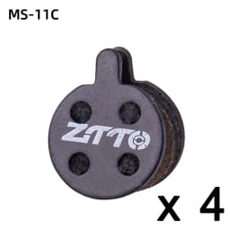 ZTTO 4Pairs MTB Semi Metal BIke Brake Pads Quiet Ceramic For Bicycle Disc Brake M8020 M6100 mt200 Guide Code E9 DB ER MT6 MT4