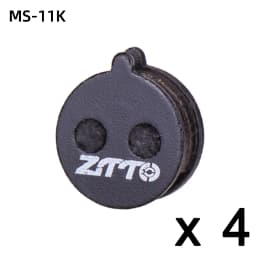 ZTTO 4Pairs MTB Semi Metal BIke Brake Pads Quiet Ceramic For Bicycle Disc Brake M8020 M6100 mt200 Guide Code E9 DB ER MT6 MT4