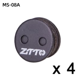 ZTTO 4Pairs MTB Semi Metal BIke Brake Pads Quiet Ceramic For Bicycle Disc Brake M8020 M6100 mt200 Guide Code E9 DB ER MT6 MT4