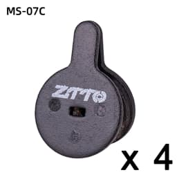 ZTTO 4Pairs MTB Semi Metal BIke Brake Pads Quiet Ceramic For Bicycle Disc Brake M8020 M6100 mt200 Guide Code E9 DB ER MT6 MT4