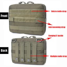 Molle Pouch Bag Medical EMT Tactical Outdoor Emergency Pack Camping Hunting Accessories Utility Multi-tool Kit EDC Bag