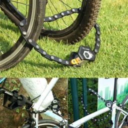 WEST BIKING Bike Folding Lock Portable Alloy Steel Anti-theft Safety Lock Motorcycle E-bike Lock MTB Road Bike Accessories