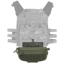 Tactical Drop Pouch Hanger Pouch Compact Abdominal Dangler Pack Quick Release Shoulder Bag Vest Plate Carrier Airsoft Gear