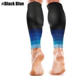 1Pair Sports Calf Compression Sleeves Calf Cramp Shin Splint Support Leg Compression Socks for Pain Relief,Running,Work,Travel