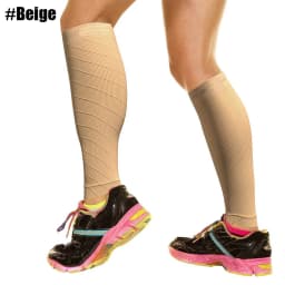 1Pair Sports Calf Compression Sleeves Calf Cramp Shin Splint Support Leg Compression Socks for Pain Relief,Running,Work,Travel