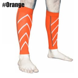1Pair Sports Calf Compression Sleeves Calf Cramp Shin Splint Support Leg Compression Socks for Pain Relief,Running,Work,Travel