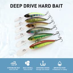 ESFISHING Fishing Lures Wobbler Fo Pike Fishing Baits 90mm 16g Easy Sprinter Floating Minnow