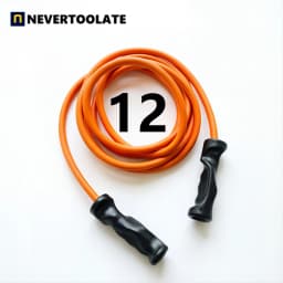12-10-9mm 630-520-420GRAMS LONG ROPE heavy skip rope NEVERTOOLATE hiit fitness crossfit crossrope thick pvc skip jump rope