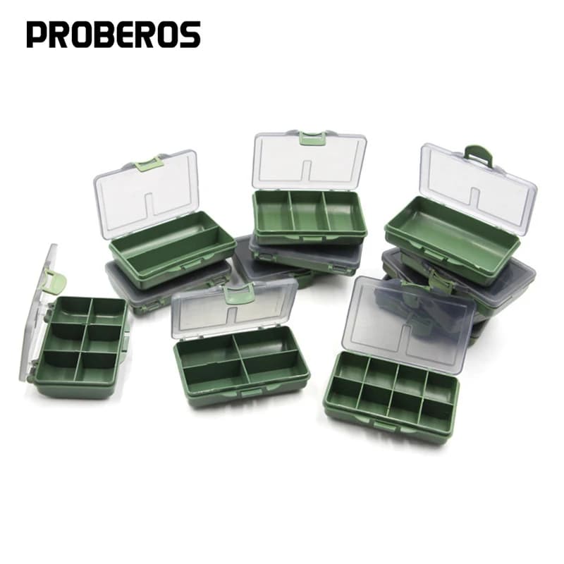 PRO BEROS Compartments Fishing Tackle Boxes Bait Outdoor Lure Hook Accessories Box Storage Multi Functional Organization Boxes
