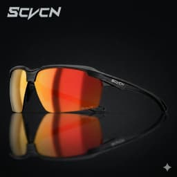 SCVCN Cycling Glasses Polarised Sunglasses Sports Glasses MTB Glasses Cycling Glasses Men Road Bike for Women Cycle Goggles