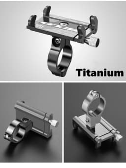 GUB G81 Aluminum Bicycle Phone Holder For 3.5-6.2 inch Smartphone Adjustable Support GPS Bike Phone Stand Mount Bracket