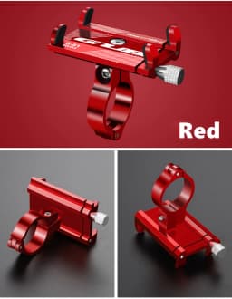 GUB G81 Aluminum Bicycle Phone Holder For 3.5-6.2 inch Smartphone Adjustable Support GPS Bike Phone Stand Mount Bracket
