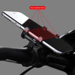 GUB G81 Aluminum Bicycle Phone Holder For 3.5-6.2 inch Smartphone Adjustable Support GPS Bike Phone Stand Mount Bracket