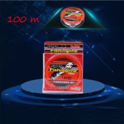 100M Super Strong 100% Fluorocarbon Monofilament Nylon PA Fishing Line 0.8-6LB Fishing Tackle High Quality