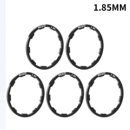MUQZI 5pcs Bike Hub Washer 7 8 9 10 11 12 Speed Cassette Flywheel Spacer 1mm 1.5mm 1.85mm 2mm 2.18mm 2.35mm 2.5mm Freehub Gasket
