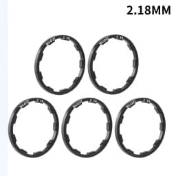 MUQZI 5pcs Bike Hub Washer 7 8 9 10 11 12 Speed Cassette Flywheel Spacer 1mm 1.5mm 1.85mm 2mm 2.18mm 2.35mm 2.5mm Freehub Gasket