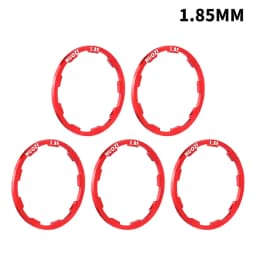 MUQZI 5pcs Bike Hub Washer 7 8 9 10 11 12 Speed Cassette Flywheel Spacer 1mm 1.5mm 1.85mm 2mm 2.18mm 2.35mm 2.5mm Freehub Gasket