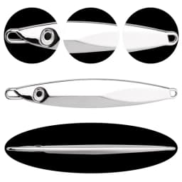 1pcs 40g 30g 20g 15g 10g Sea Fishing Bait Jigging Lure Metal Fishing Lure Saltwater Lures Practical Tackle Saltwater Accessories