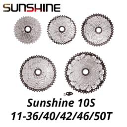 Shimano Deore m4100 1x10S Groupset Derailleurs RD-M4120 10 Speed Shift Lever Sunshine Cassette 36T 40T 42T 46T 50T Newbie Chain