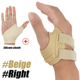 CMC Thumb Brace for CMC Joint Pain,Osteoarthritis,Tendonitis,Arthritis,Thumb Stabilizing Orthosis with Thumb Sleeve for WomenMen