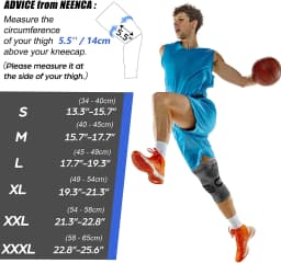 NEENCA Knee Brace Compression Knee Sleeve Support Sports Knee Pad for Pain Relief Running, Workout, Arthritis, Joint Recovery